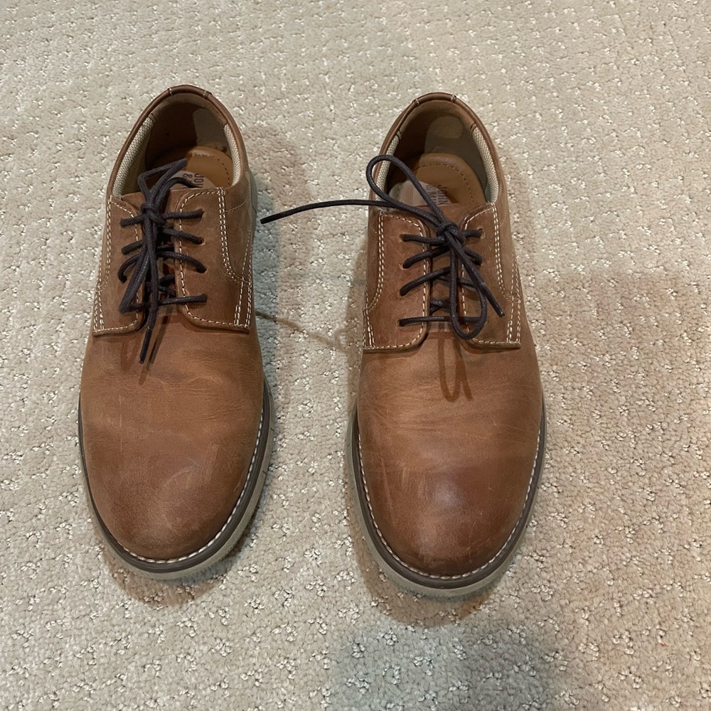 Classic Brown Leather Boy’s Dress Shoes
